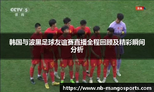 韩国与波黑足球友谊赛直播全程回顾及精彩瞬间分析